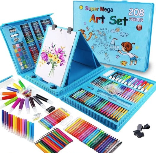 🎨 Kit de Arte de 208 Piezas para Niños: ¡La Aventura Creativa que Estabas Buscando! 🎨  🚚 !Envió gratis, págalo en casa¡ 🏠💰