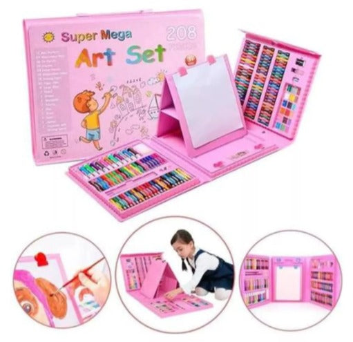 🎨 Kit de Arte de 208 Piezas para Niños: ¡La Aventura Creativa que Estabas Buscando! 🎨  🚚 !Envió gratis, págalo en casa¡ 🏠💰